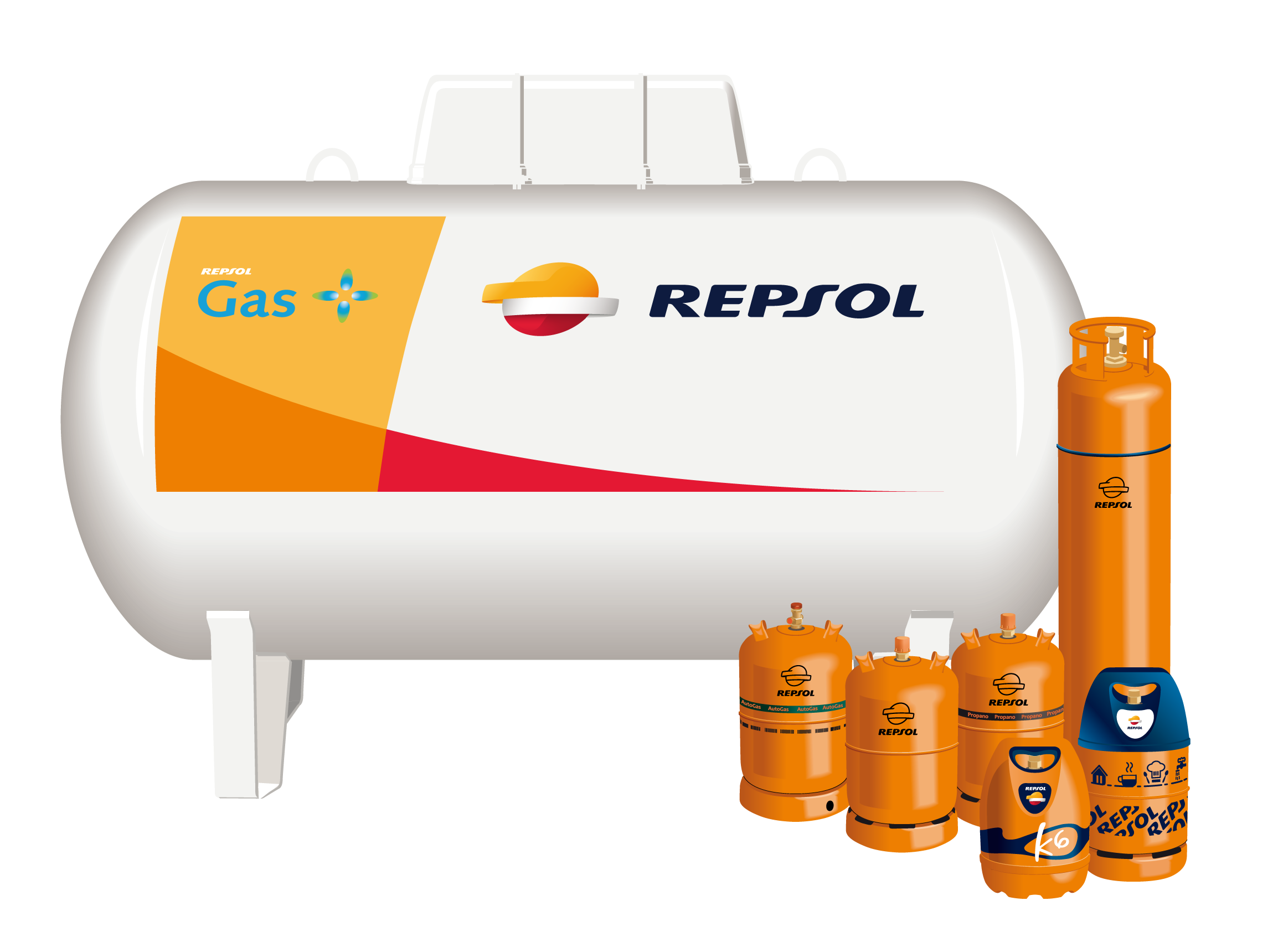 Reparto Bombonas de Butano - Intergetia Distribuidor Oficial Repsol Baza